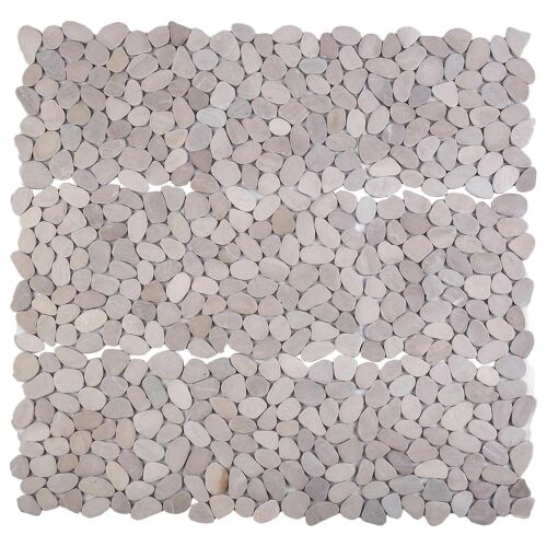 Kamenčići Sivosmeđa 30 x 30 cm Rijeka kamenčić - Sivosmeđa Cijena
