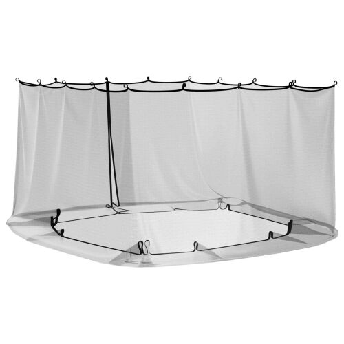 Mreža protiv komaraca za gazebo 220 mesh Crna 3,6 x 3,6 x 2 m - Crna 3,6 x 3,6 x 2 m Cijena