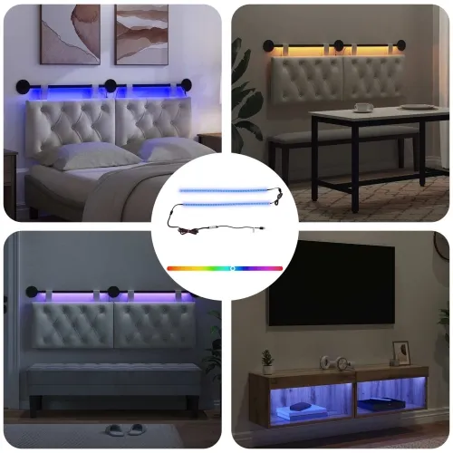 LED traka 110 cm Šareni PVC - s dvostrukom LED trakom Cijena