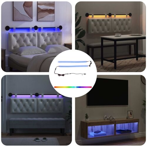 LED traka 110 cm Šareni PVC - s dvostrukom LED trakom Cijena