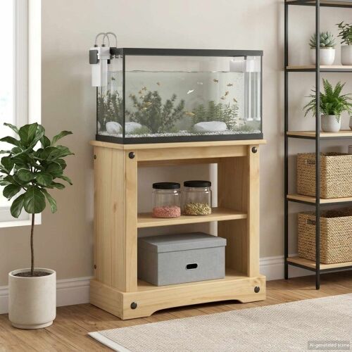 Stalak za akvarij CORONA Smeđa 60,5 x 30 x 60 cm 150 kg - Smeđa Cijena