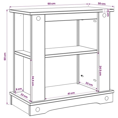 Stalak za akvarij CORONA Smeđa 60 x 30 x 60 cm 150 kg - Smeđa Cijena