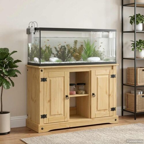 Stalak za akvarij CORONA Smeđa 101,5 x 37 x 73 cm 300 kg - Smeđa Cijena