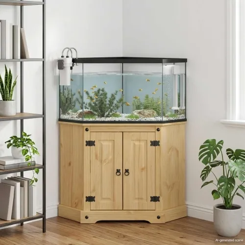 Stalak za akvarij CORONA Smeđa 70 x 70 x 73 cm 300 kg - Smeđa Cijena