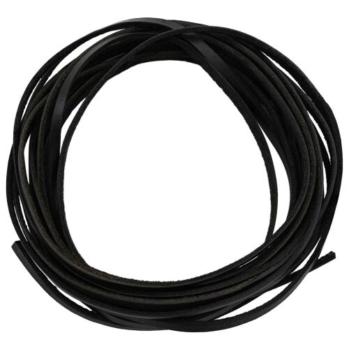 Kožni Remen 1 Crna 200 x 0,4 cm Koža - Crna 2 m 4 mm Cijena