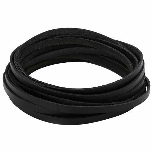 Kožni Remen 1 Crna 1000 x 0,5 cm Koža - Crna 10 m 5 mm Cijena