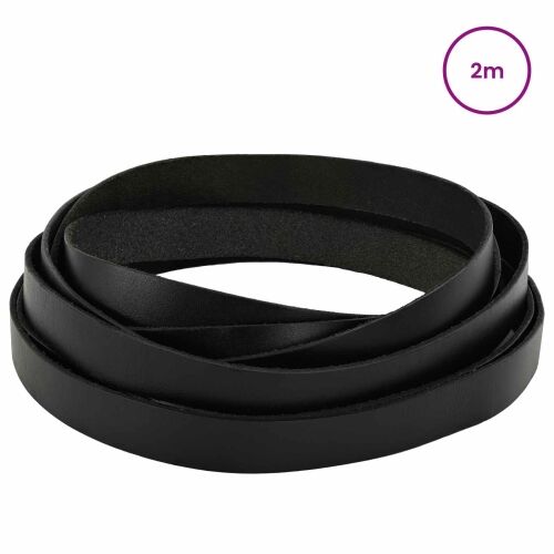 Kožni Remen 1 Crna 200 x 1 cm Koža - Crna 2 m 10 mm Cijena