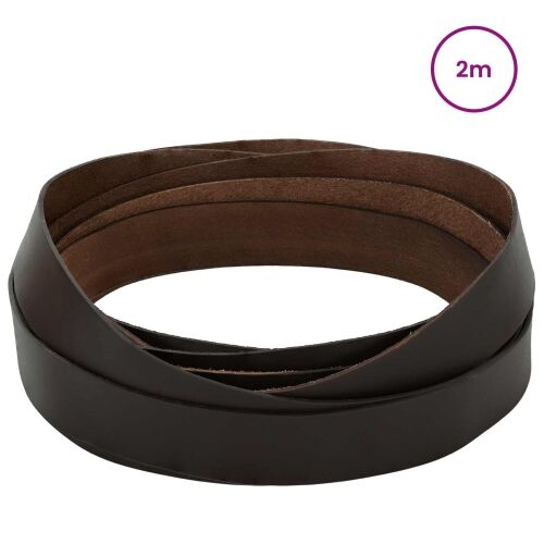 Kožni Remen 1 Tamno smeđa 200 x 3 cm Koža - Tamno smeđa 2 m 30 mm Cijena