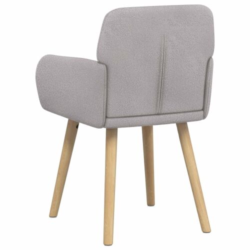 Trpezarijske stolice 2 kom. Bouclé Svjetlosiva 59 x 57 x 85 cm - Svjetlosiva 2 Cijena