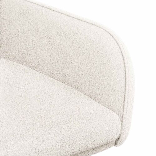 Trpezarijske stolice 2 kom. Bouclé Krem 59 x 57 x 85 cm - Krem 2 Cijena