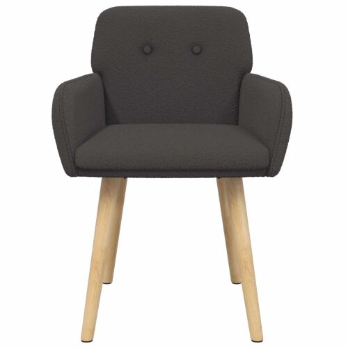 Trpezarijske stolice 2 kom. Bouclé Tamnosiva 59 x 57 x 85 cm - Tamnosiva 2 Cijena