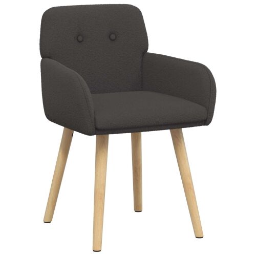 Trpezarijske stolice 2 kom. Bouclé Tamnosiva 59 x 57 x 85 cm - Tamnosiva 2 Cijena