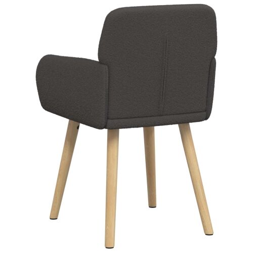 Trpezarijske stolice 2 kom. Bouclé Tamnosiva 59 x 57 x 85 cm - Tamnosiva 2 Cijena