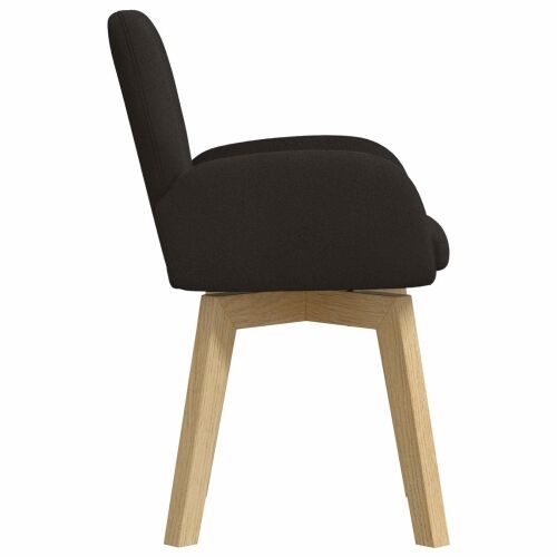 Okretne blagovaonske stolice 2 kom. Bouclé Crna 54 x 58 x 87 cm - Crna 2 Cijena