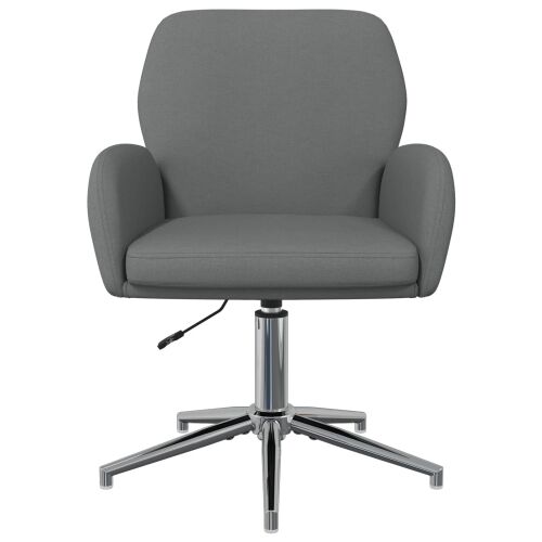 Okretna Radna stolica - Uredska stolica 54 x 58 x 90 cm Tamnosiva Tkanina - Tamnosiva Cijena