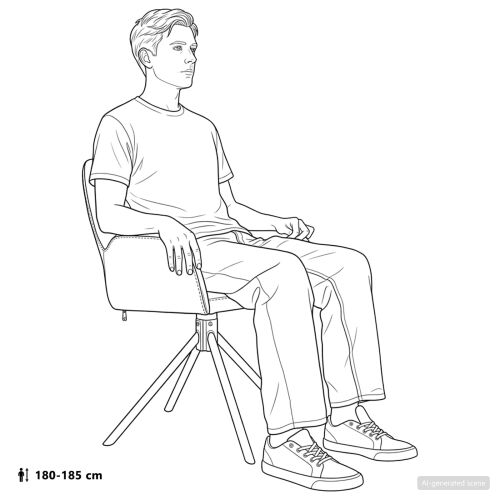 Okretne blagovaonske stolice 2 kom. Umetnička suknja koža Smeđa - Smeđa 2 Cijena