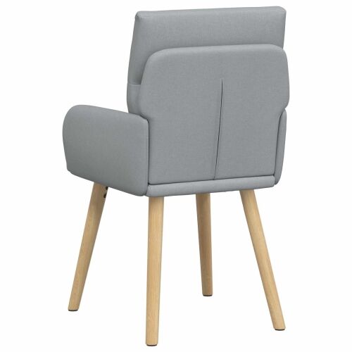 Trpezarijske stolice 2 kom. Tkanina Svjetlosiva 60 x 56 x 96 cm - Svjetlosiva 2 Cijena