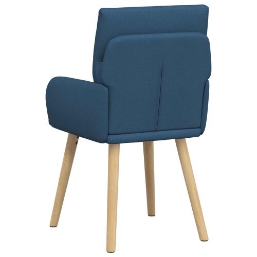 Trpezarijske stolice 2 kom. Tkanina Plava 60 x 56 x 96 cm - Plava 2 Cijena