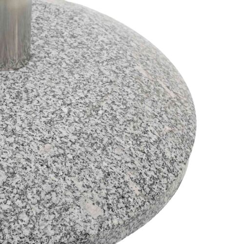 Baza za suncobran od granita s kotačićima za stubove 4-5 cm - Siva s kotačem Cijena