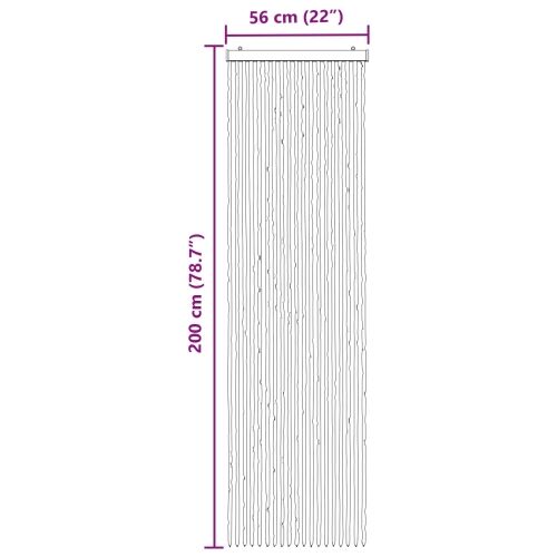 Zavjesa protiv insekata Chenille Siva i crna 56 x 200 cm - Siva i crna (dvostripa) 56 x 200 cm Cijena