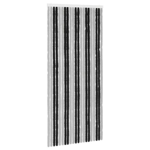 Zavjesa protiv insekata Chenille Siva i crna 90 x 200 cm - Siva i crna (dvostripa) 90 x 200 cm Cijena