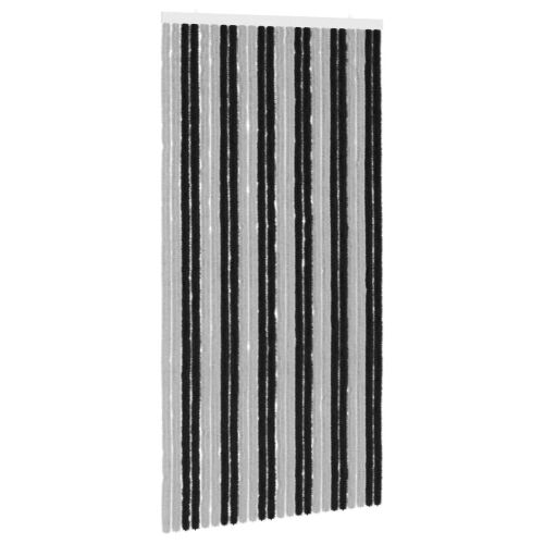 Zavjesa protiv insekata Chenille Siva i crna 100 x 200 cm - Siva i crna (dvostripa) 100 x 200 cm Cijena