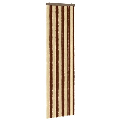 Zavjesa protiv insekata Chenille Smeđa i bež 56 x 200 cm - Smeđa i bež (dvostripa) 56 x 200 cm Cijena