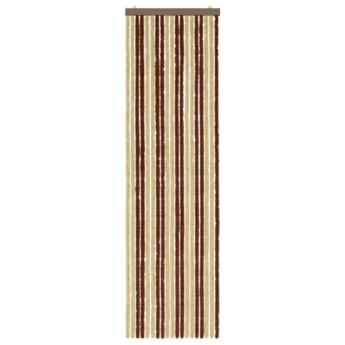 Zavjesa protiv insekata Chenille Smeđa i bež 56 x 200 cm - Smeđa i bež (dvostripa) 56 x 200 cm Cijena