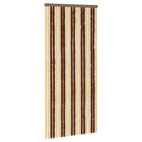 Zavjesa protiv insekata Chenille Smeđa i bež 90 x 200 cm - Smeđa i bež (dvostripa) 90 x 200 cm Cijena
