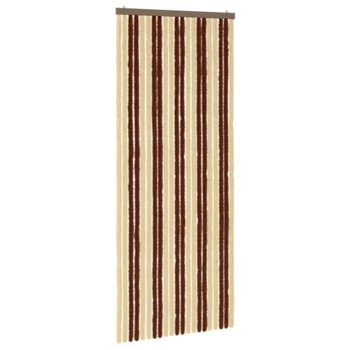 Zavjesa protiv insekata Chenille Smeđa i bež 90 x 220 cm - Smeđa i bež (dvostripa) 90 x 220 cm Cijena