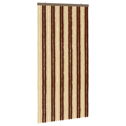Zavjesa protiv insekata Chenille Smeđa i bež 100 x 200 cm - Smeđa i bež (dvostripa) 100 x 200 cm Cijena