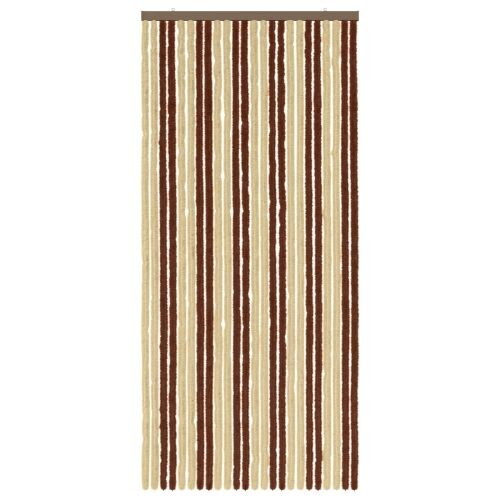 Zavjesa protiv insekata Chenille Smeđa i bež 100 x 220 cm - Smeđa i bež (dvostripa) 100 x 220 cm Cijena