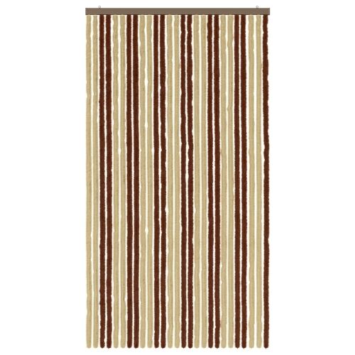 Zavjesa protiv insekata Chenille Smeđa i bež 118 x 220 cm - Smeđa i bež (dvostripa) 118 x 220 cm Cijena