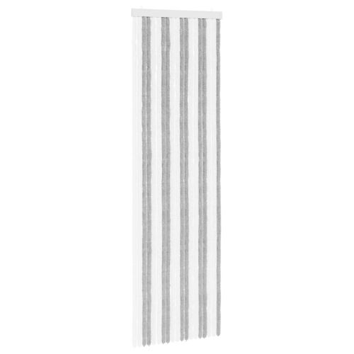Zavjesa protiv insekata Chenille Siva i bijela 56 x 185 cm - Siva i bijela (dvostripa) 56 x 185 cm Cijena
