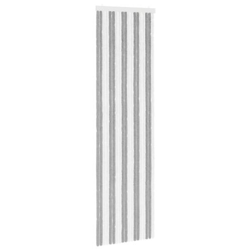 Zavjesa protiv insekata Chenille Siva i bijela 56 x 200 cm - Siva i bijela (dvostripa) 56 x 200 cm Cijena