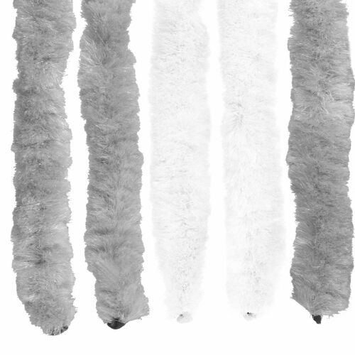Zavjesa protiv insekata Chenille Siva i bijela 90 x 200 cm - Siva i bijela (dvostripa) 90 x 200 cm Cijena