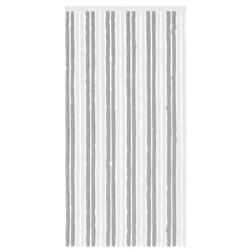 Zavjesa protiv insekata Chenille Siva i bijela 100 x 200 cm - Siva i bijela (dvostripa) 100 x 200 cm Cijena