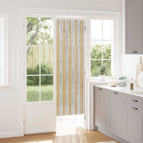 Zavjesa protiv insekata Chenille Siva i bež 56 x 185 cm 100% PP - Siva i bež (dvostripa) 56 x 185 cm Cijena