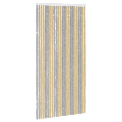 Zavjesa protiv insekata Chenille Siva i bež 100 x 200 cm - Siva i bež (dvostripa) 100 x 200 cm Cijena