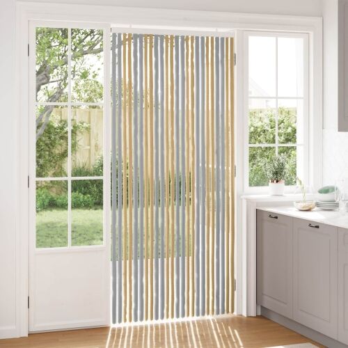 Zavjesa protiv insekata Chenille Siva i bež 100 x 220 cm - Siva i bež (dvostripa) 100 x 220 cm Cijena
