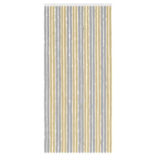 Zavjesa protiv insekata Chenille Siva i bež 100 x 220 cm - Siva i bež (dvostripa) 100 x 220 cm Cijena