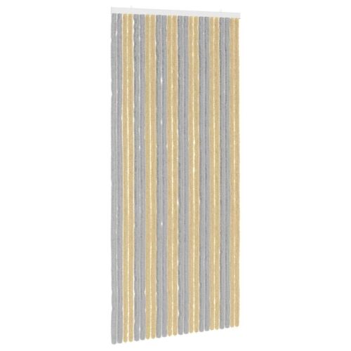 Zavjesa protiv insekata Chenille Siva i bež 100 x 220 cm - Siva i bež (dvostripa) 100 x 220 cm Cijena