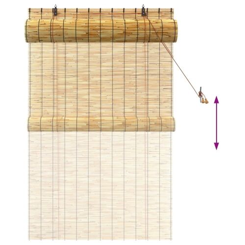Rolo zavjesa Prirodna 100 x 160 cm Trska - Prirodna 100 x 160 cm Cijena