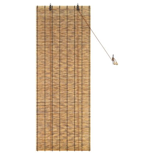 Rolo zavjesa Smeđa 60 x 160 cm Trska - Smeđa 60 x 160 cm Cijena
