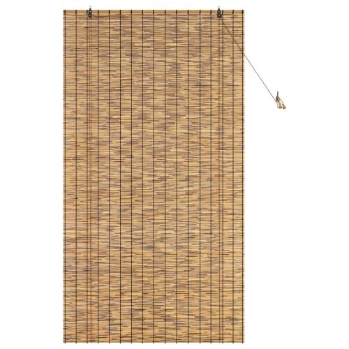 Rolo zavjesa Smeđa 120 x 220 cm Trska - Smeđa 120 x 220 cm Cijena