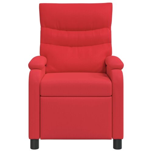Krevetna stolica za masažu Crvena Umjetna koža - Crvena s funkcijom masaže Cijena