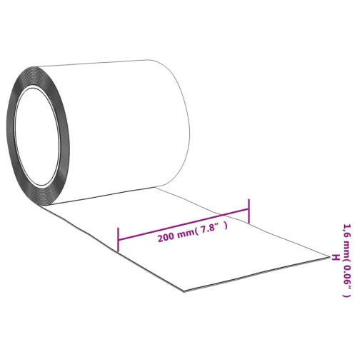 Rola trakaste zavjese PVC 1,6 x 200 mm 25 m - Transparentan 200 x 1.6 mm (25 m) 1 Cijena