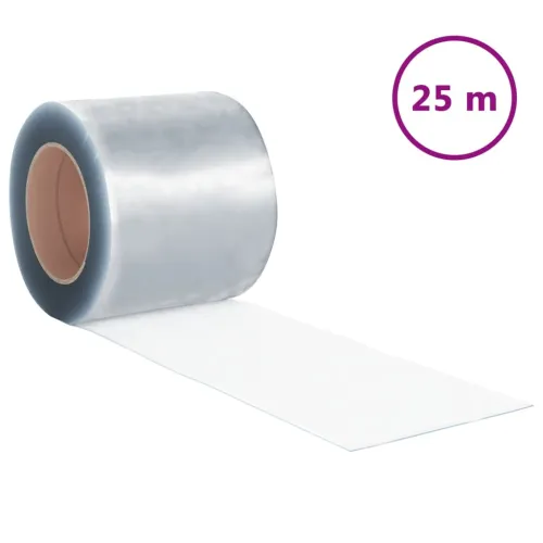 Rola trakaste zavjese PVC 1,6 x 200 mm 25 m - Transparentan 200 x 1.6 mm (25 m) 1 Cijena