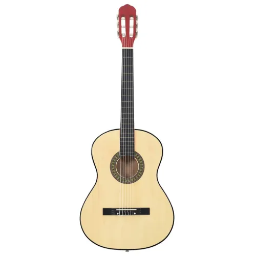 Klasična gitara za početnike 4/4 39 ” od drva lipe - Svjetlosmeđa 4/4 39 Cijena