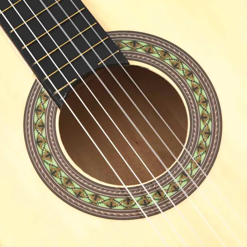 Klasična gitara za početnike 4/4 39 ” od drva lipe - Svjetlosmeđa 4/4 39 Cijena